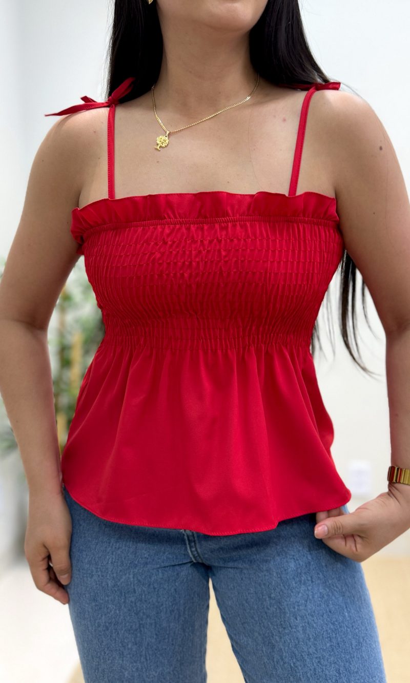 blusa giselle babado