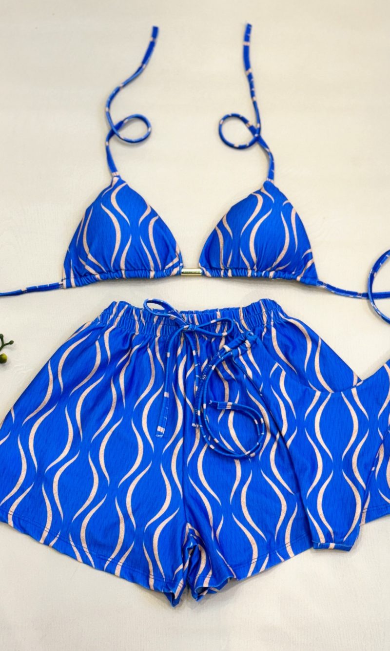 conjunto triquíni (azul)