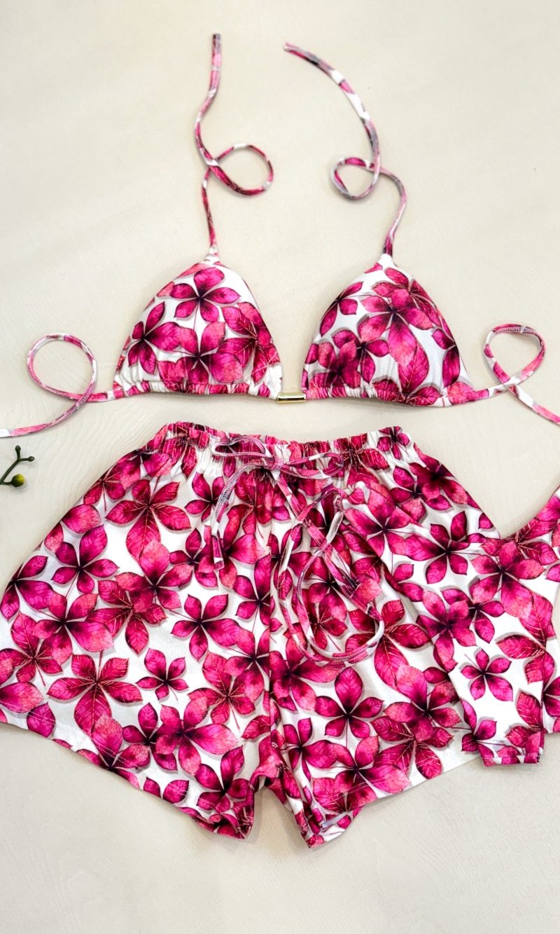 conjunto triquíni (laranja listras) (cópia)