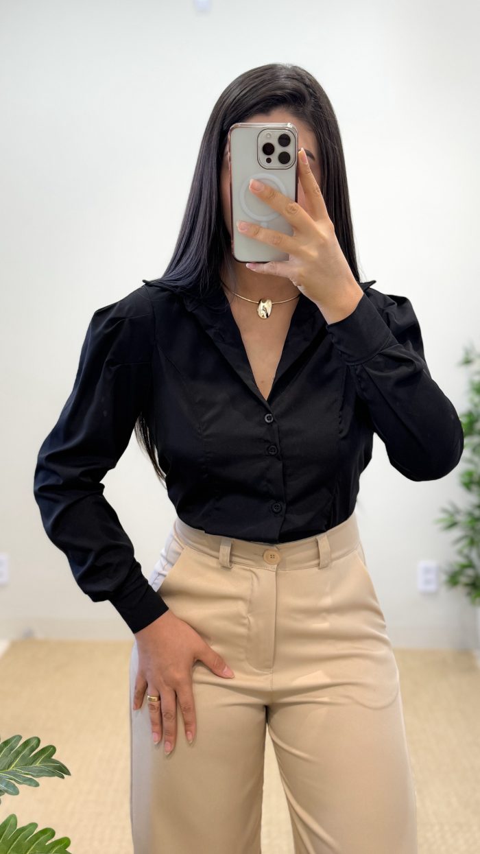 camisa prisla (chocolate) camisa prisla (chocolate)