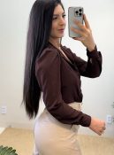 camisa prisla (chocolate)