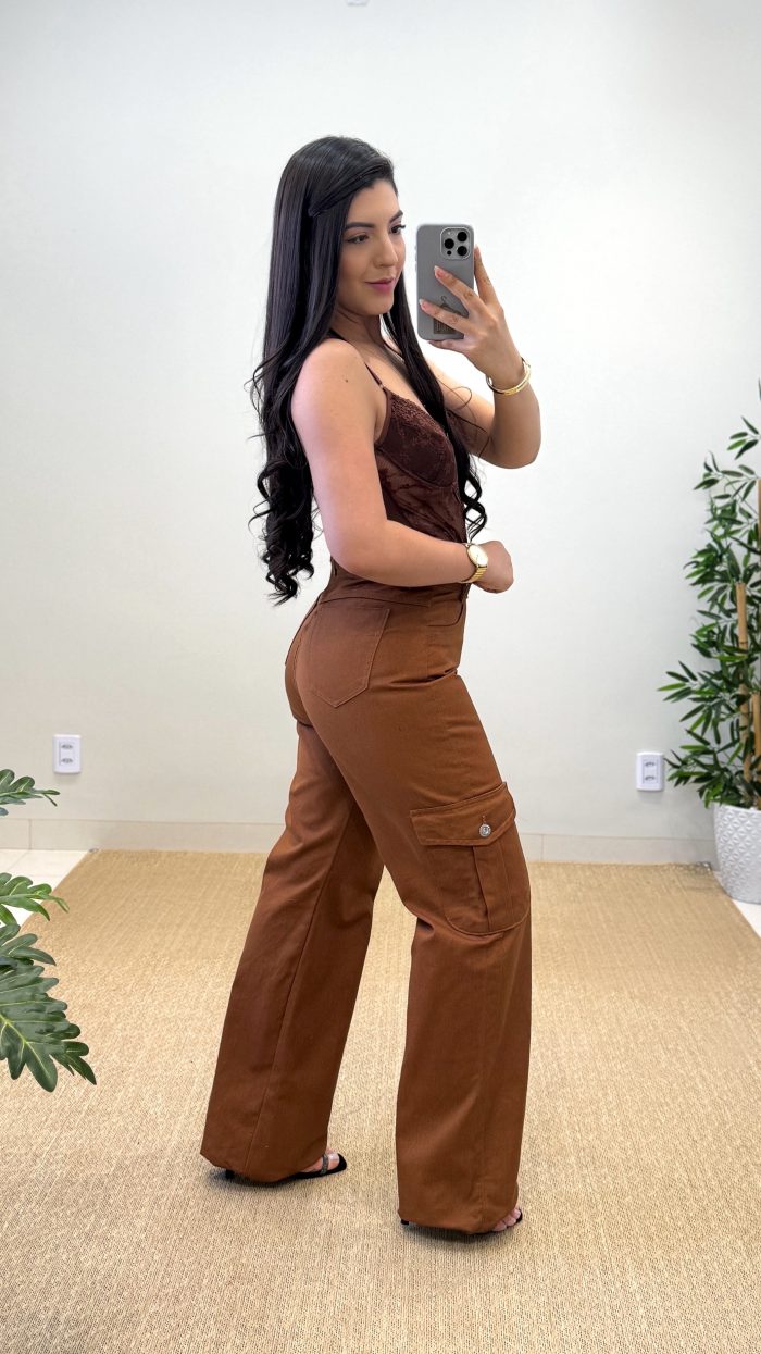 calça cargo brown calça cargo brown
