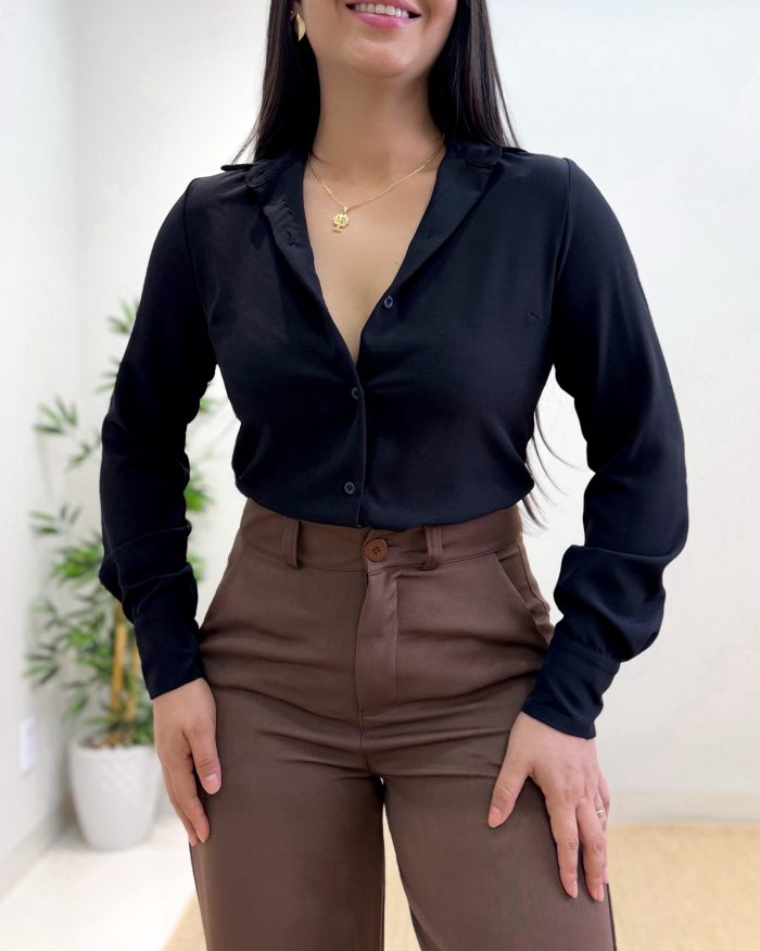 camisa cloe (preto)