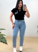 blusa t shirt (preto)