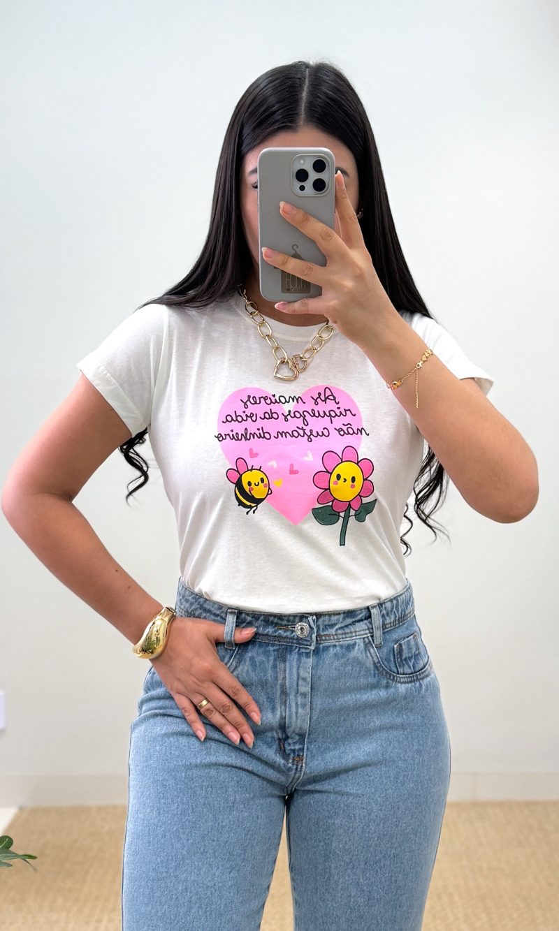 blusa t shirt (preto)