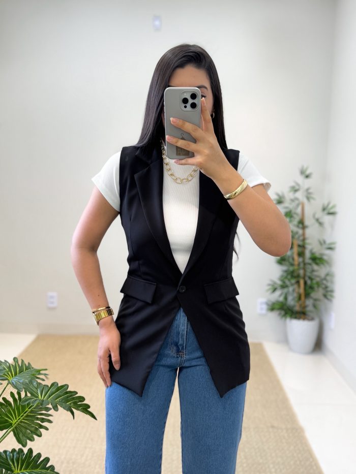 colete adely (preto)