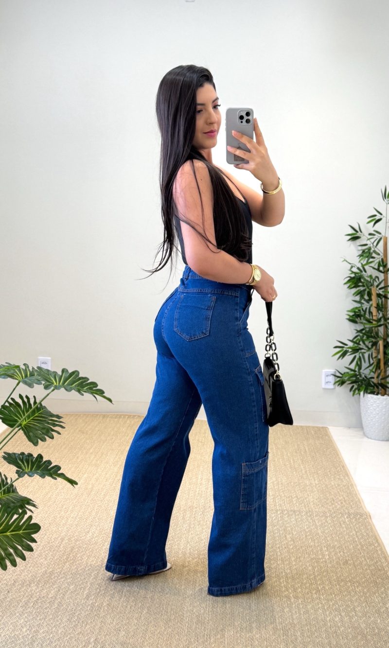 calça wide leg mia