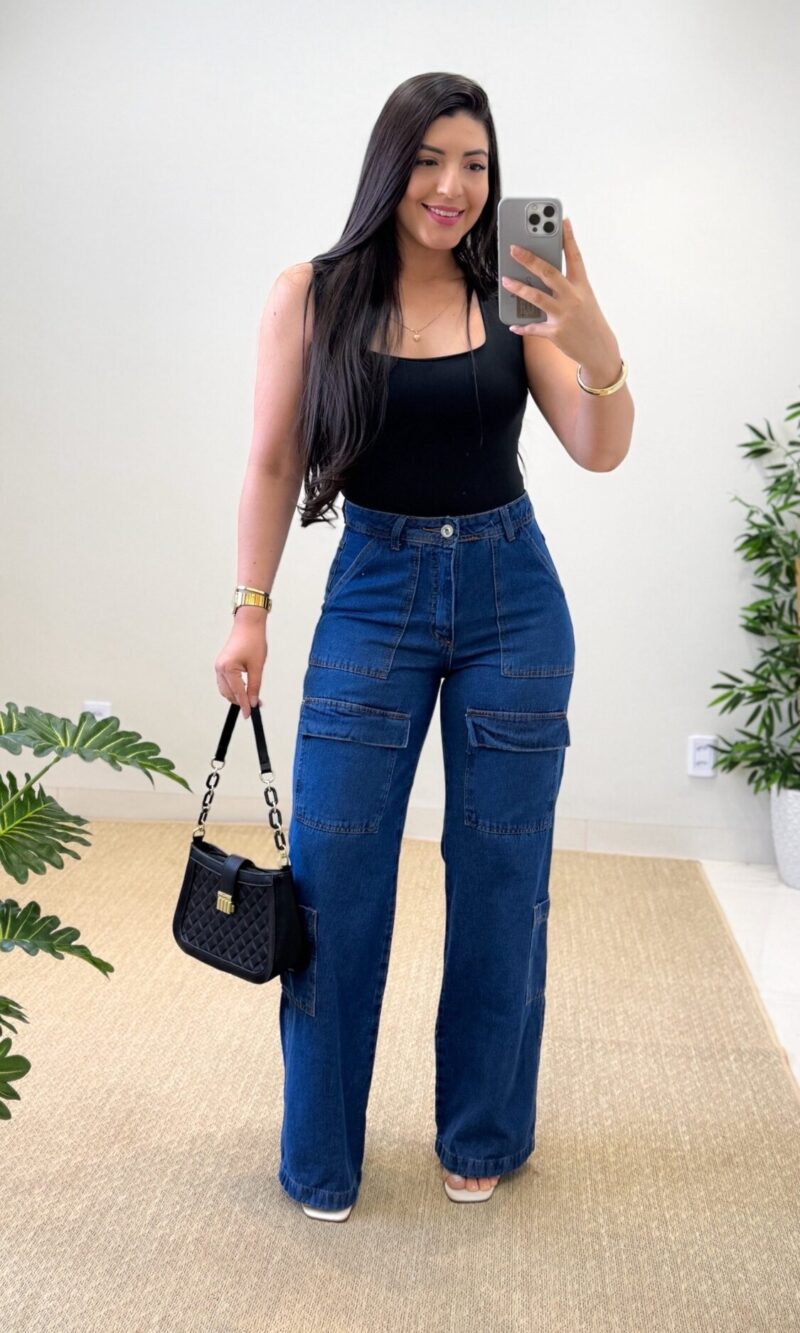 calça wide leg mia