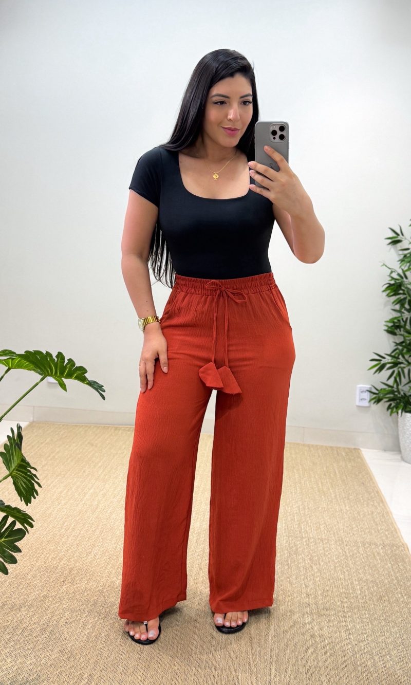 calça pantalona asteffa (preto)