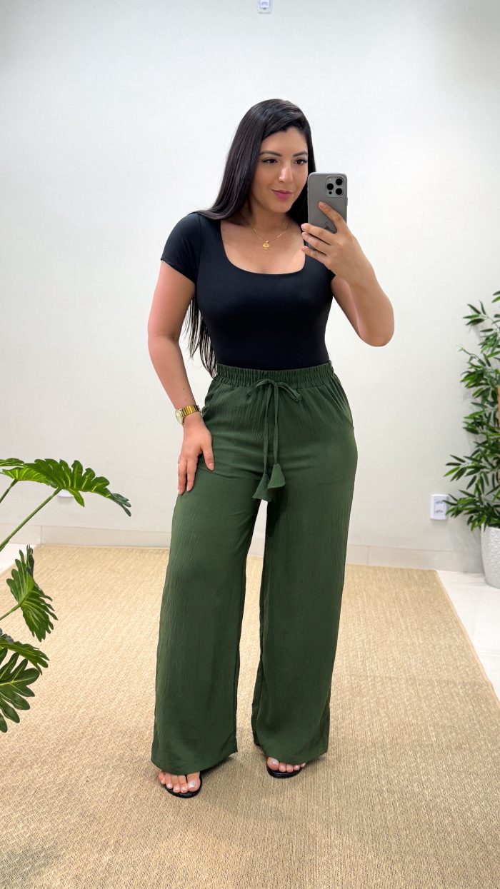 calça pantalona asteffa (preto)