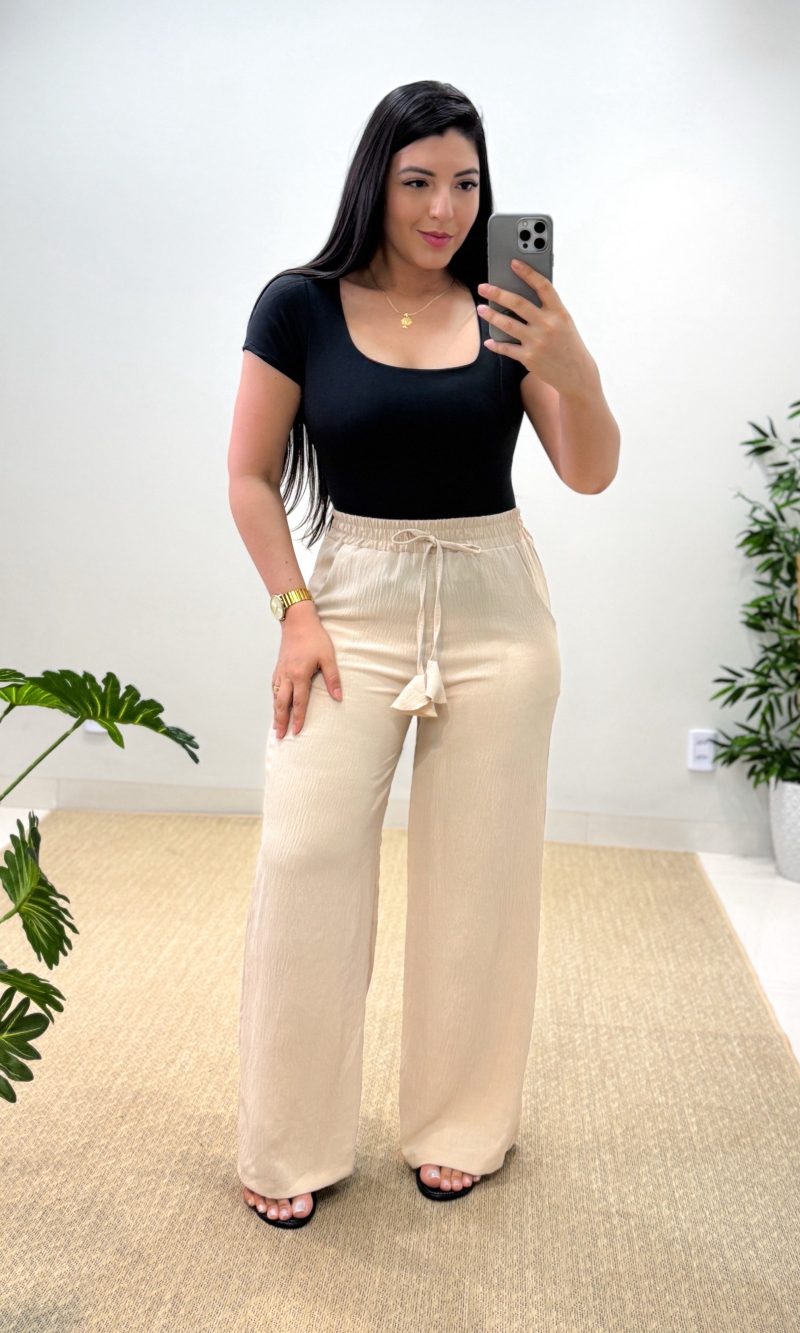 calça pantalona asteffa (preto)