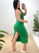 vestido many (laranja)