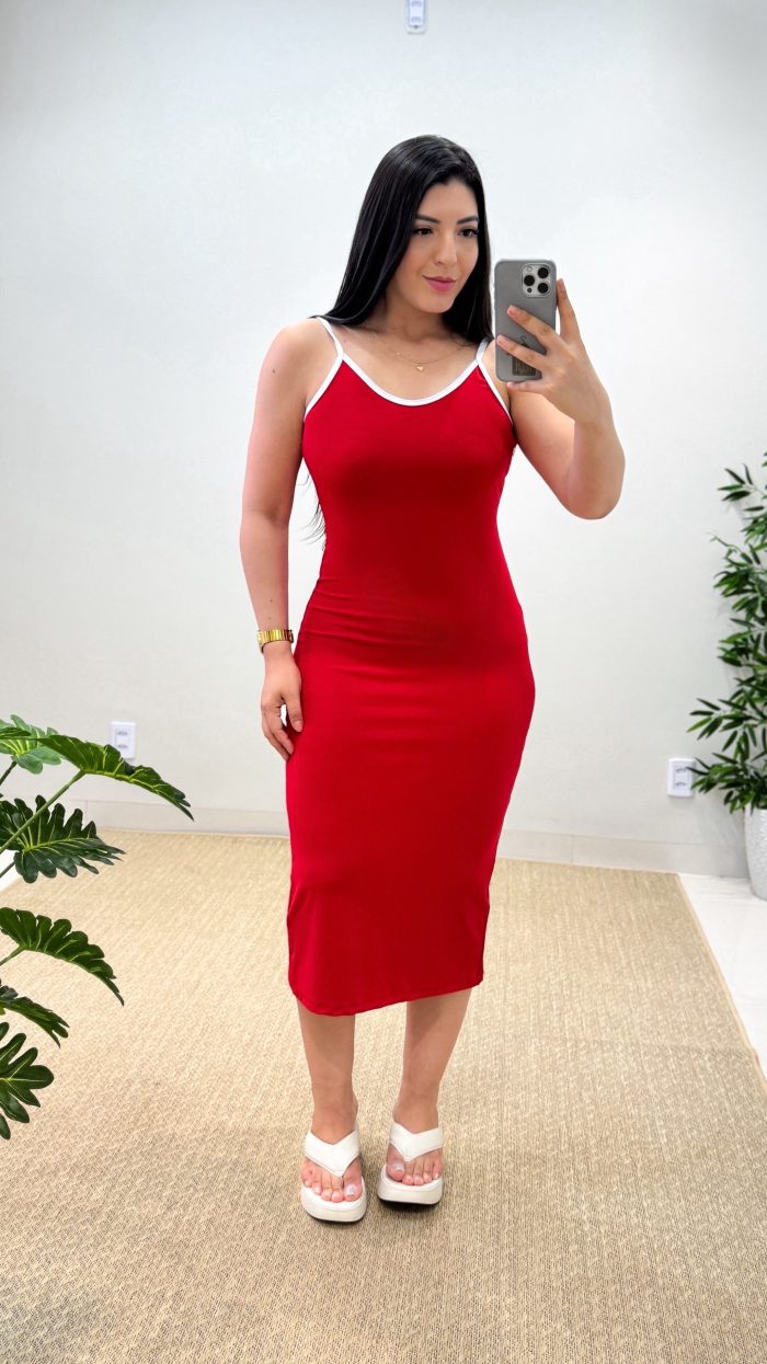 vestido many (laranja)