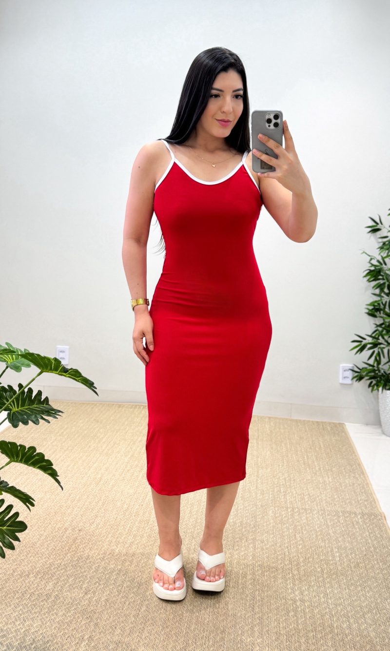 vestido many (laranja)