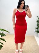 vestido many (laranja)