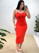 vestido many (laranja)