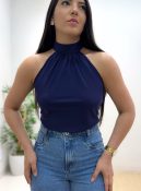 blusa monica (azul marinho)