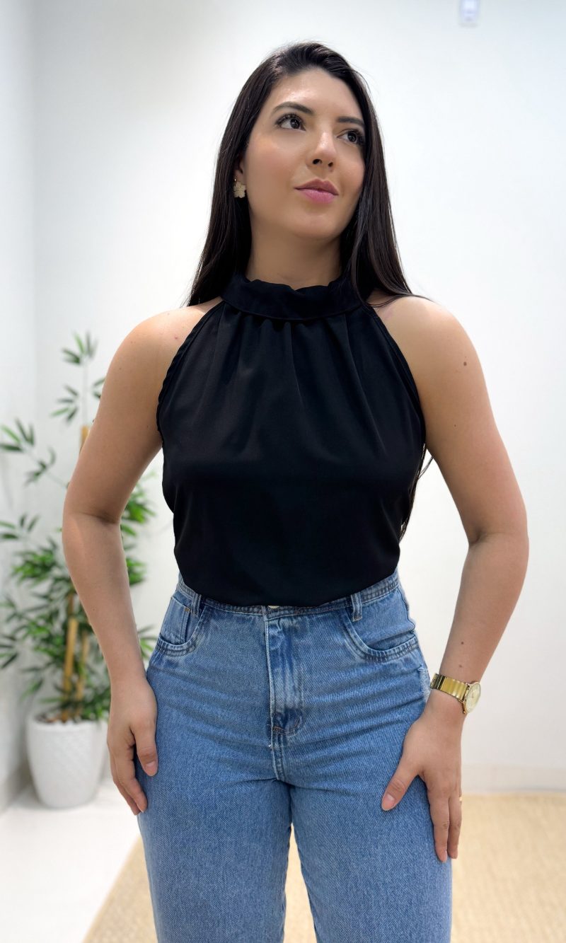 blusa monica (preto)