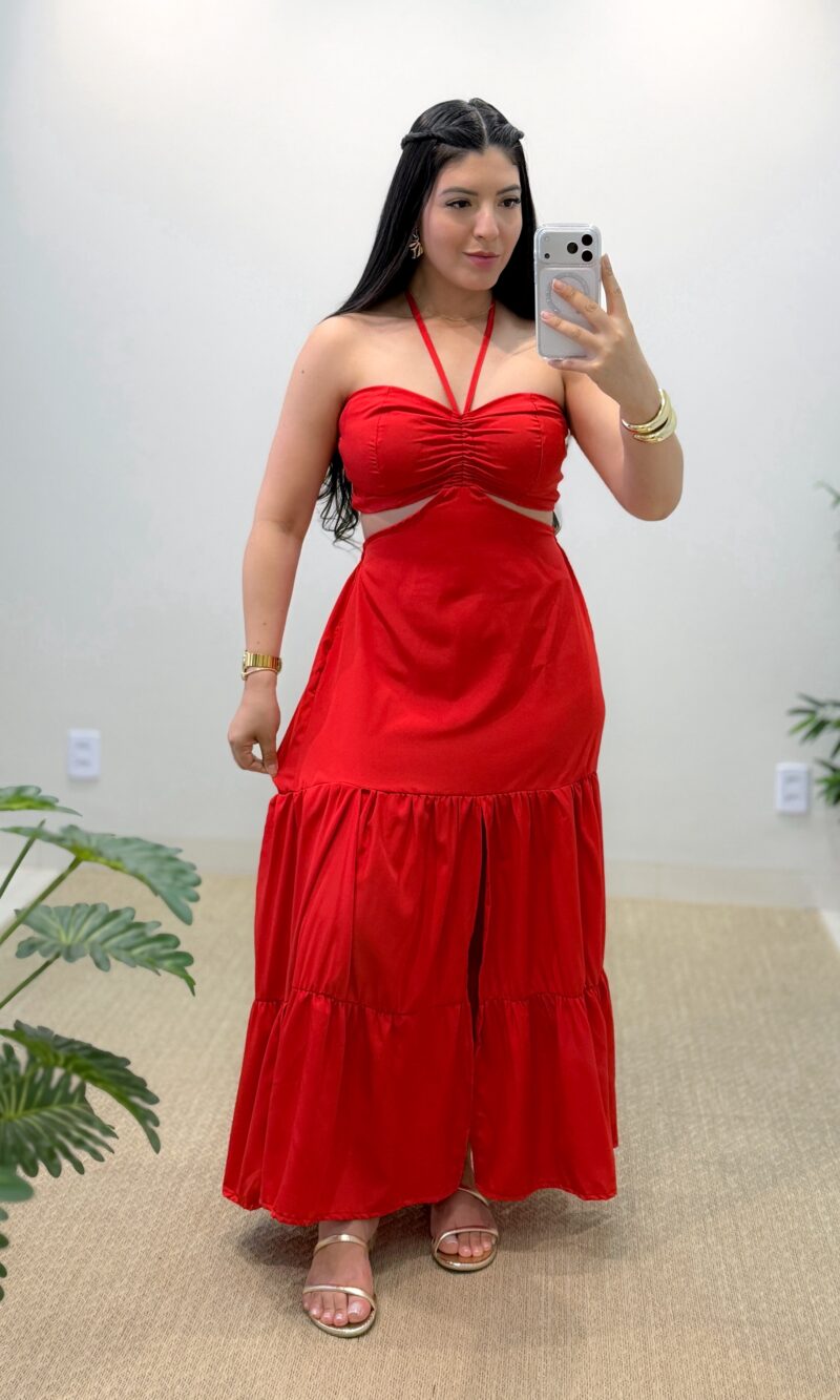 vestido angelina (vermelho)