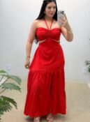 vestido angelina (vermelho)