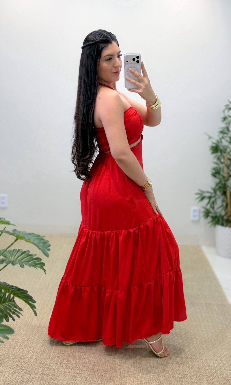 vestido angelina (vermelho)