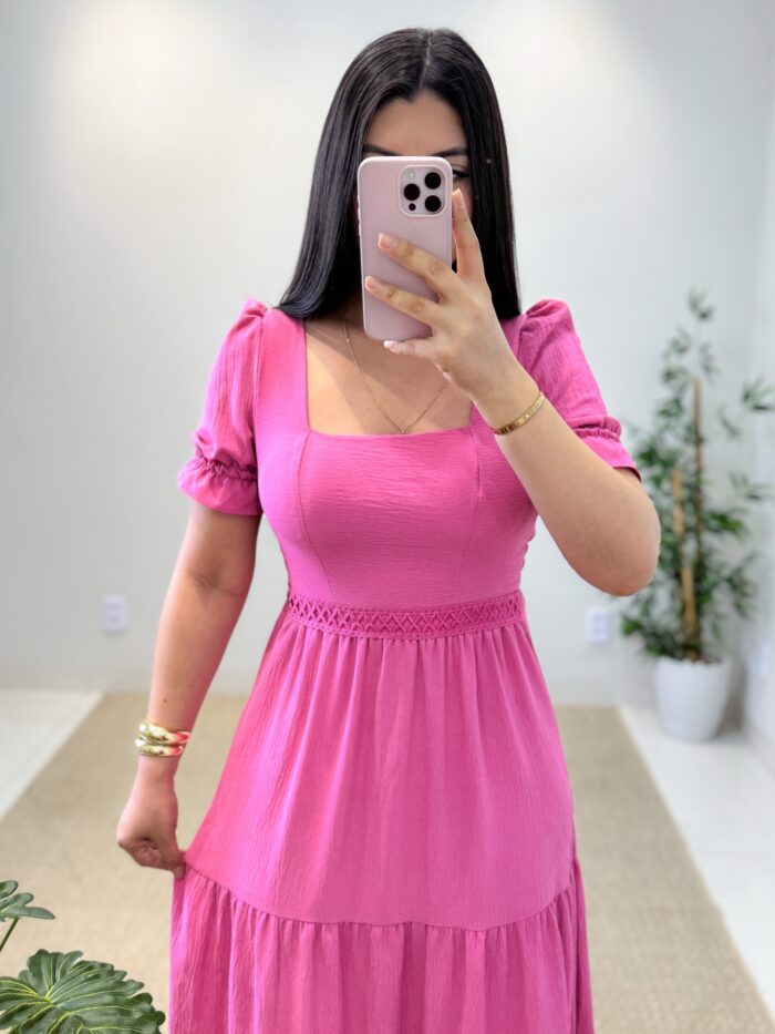 vestido longo becca (rosa) vestido longo becca (rosa)