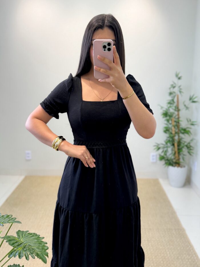 vestido longo becca (preto) vestido longo becca (preto)