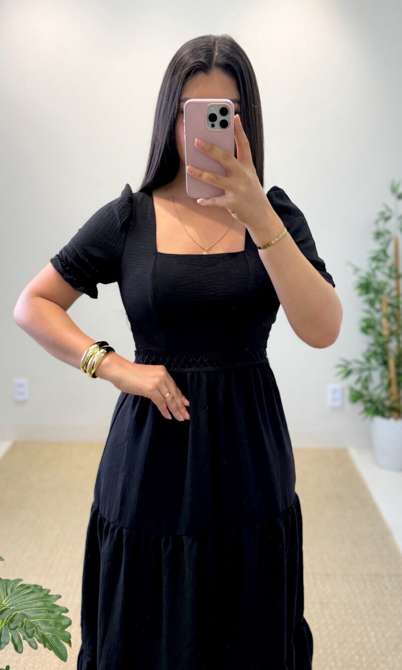 vestido longo becca (preto)
