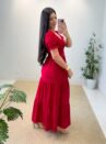 vestido longo becca (vermelho)