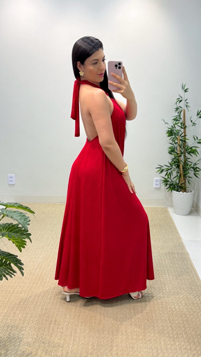 vestido carlotta (vermelho) vestido carlotta (vermelho)