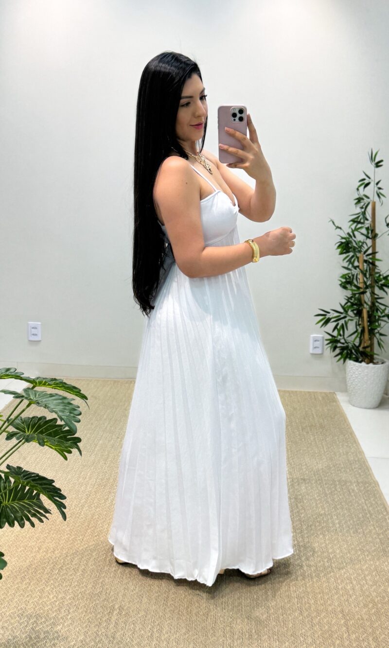 vestido longo poliana (branco)