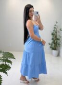 vestido midi luz (preto)