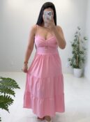 vestido midi luz (preto)