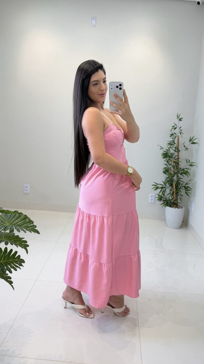 vestido midi luz (preto) vestido midi luz (preto)