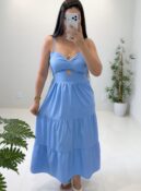 vestido midi luz (preto)