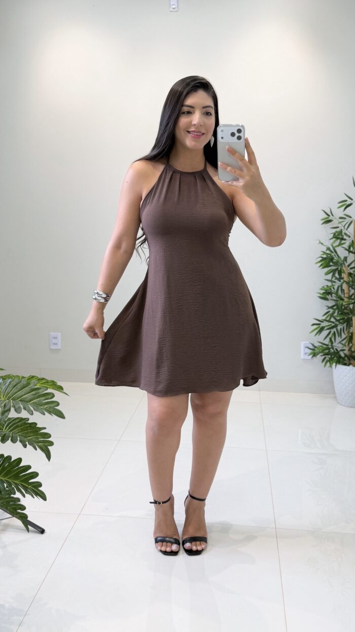 vestido ravena (marrom)