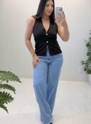 calça wide leg naya