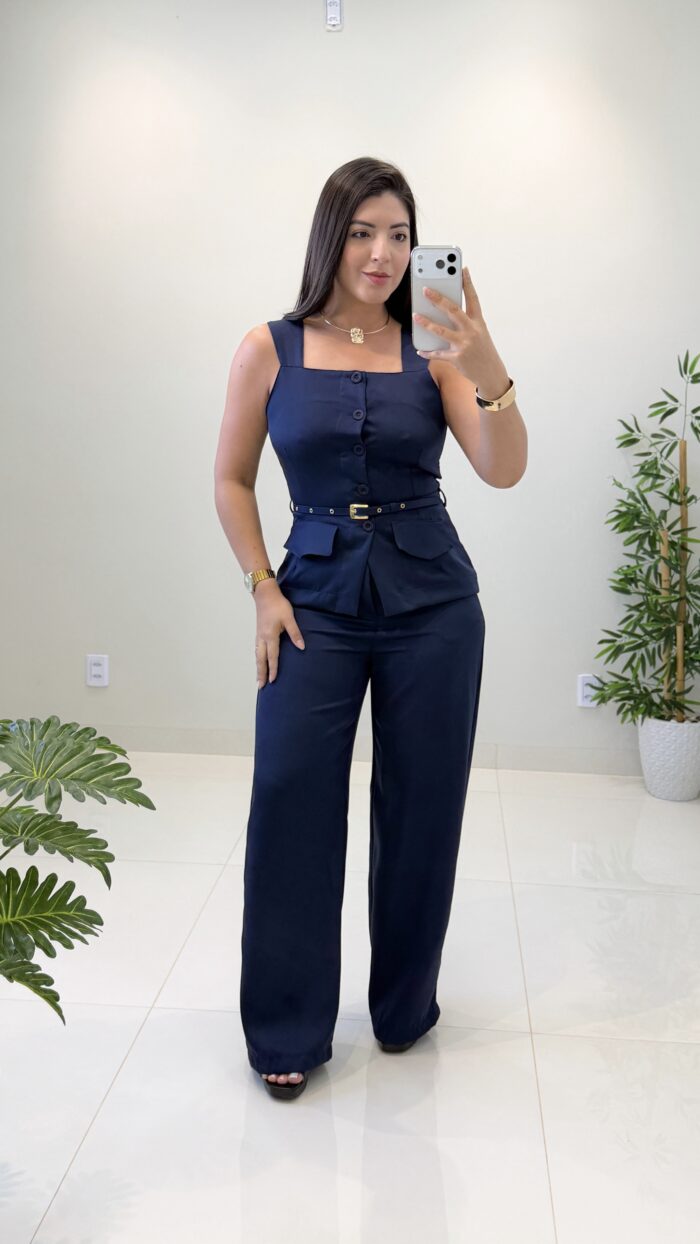 conjunto vivian (azul marinho) conjunto vivian (azul marinho)