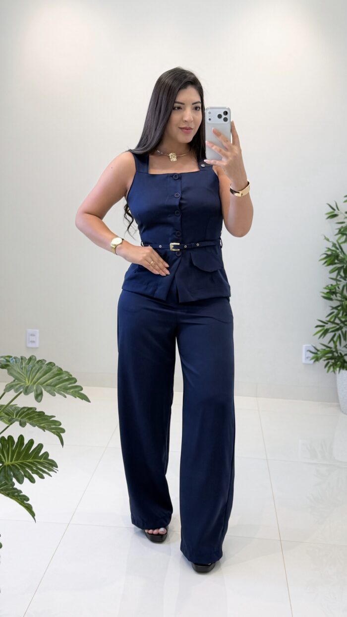 conjunto vivian (azul marinho) conjunto vivian (azul marinho)