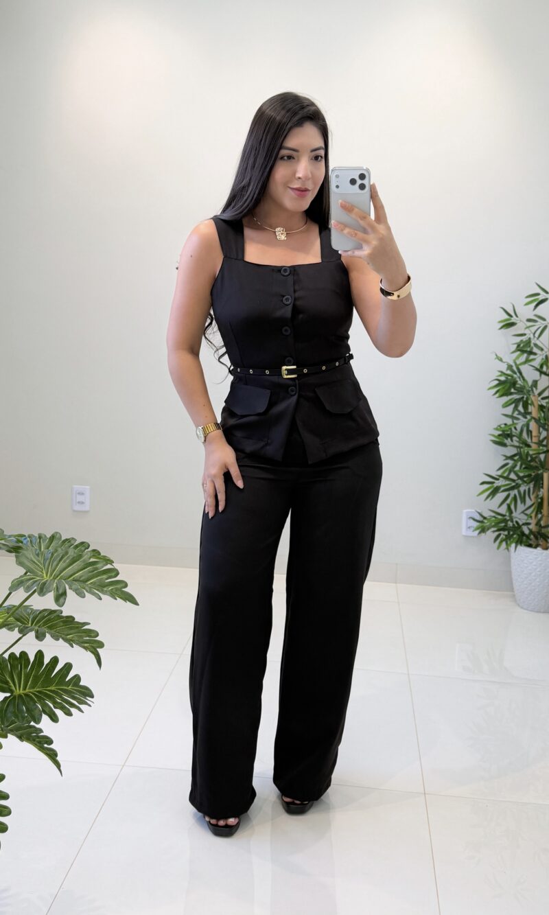 conjunto vivian (azul marinho)