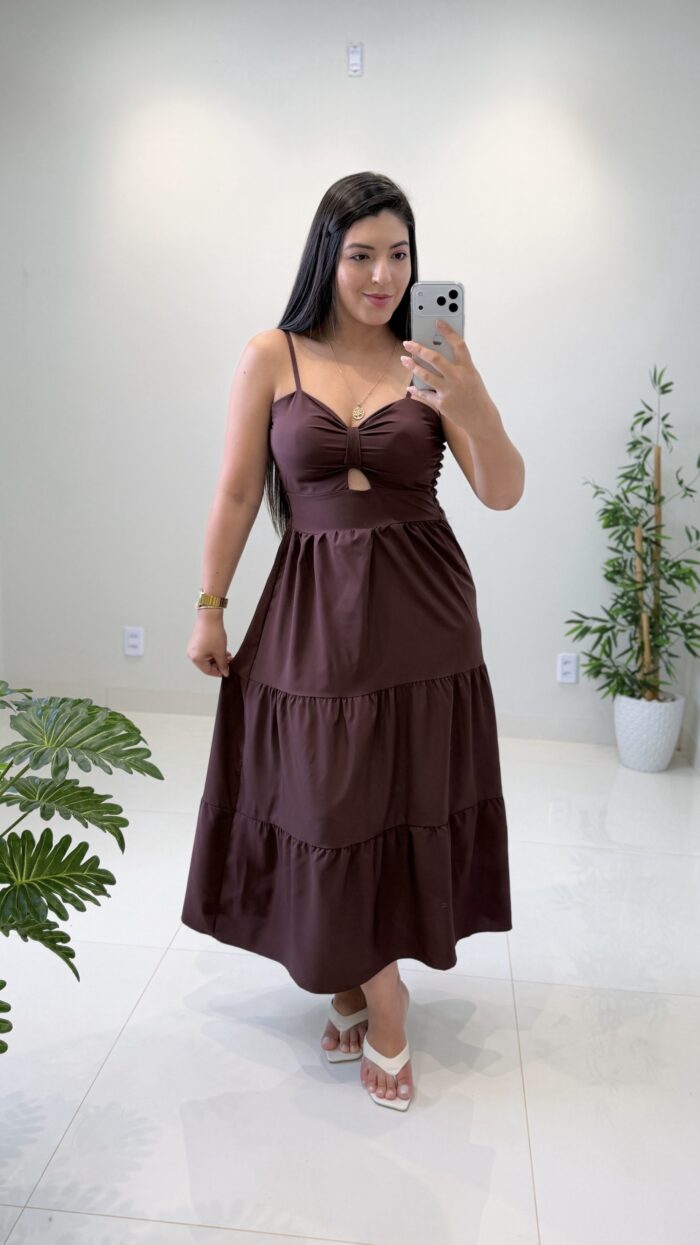 vestido midi luz (preto) vestido midi luz (preto)