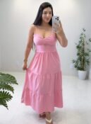 vestido midi luz (preto)