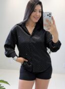 camisa brigida (preto)