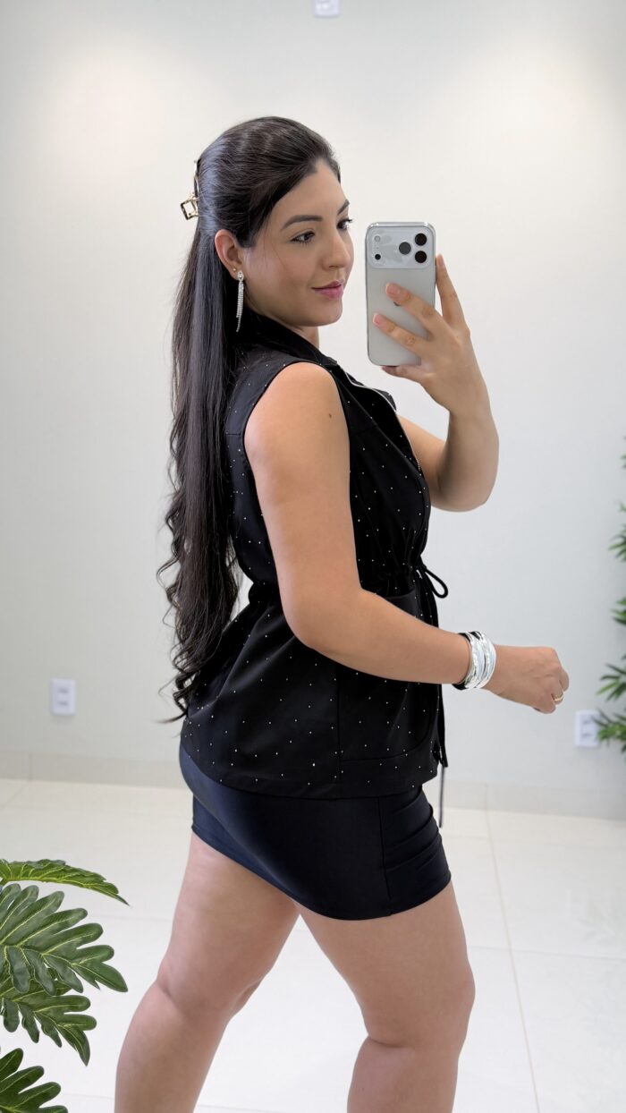 colete oletta (preto) colete oletta (preto)