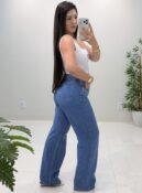 calça wide leg thala