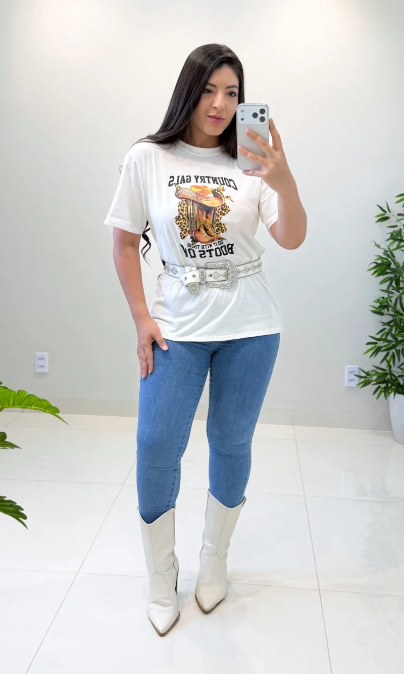 max tshirt country (preto)