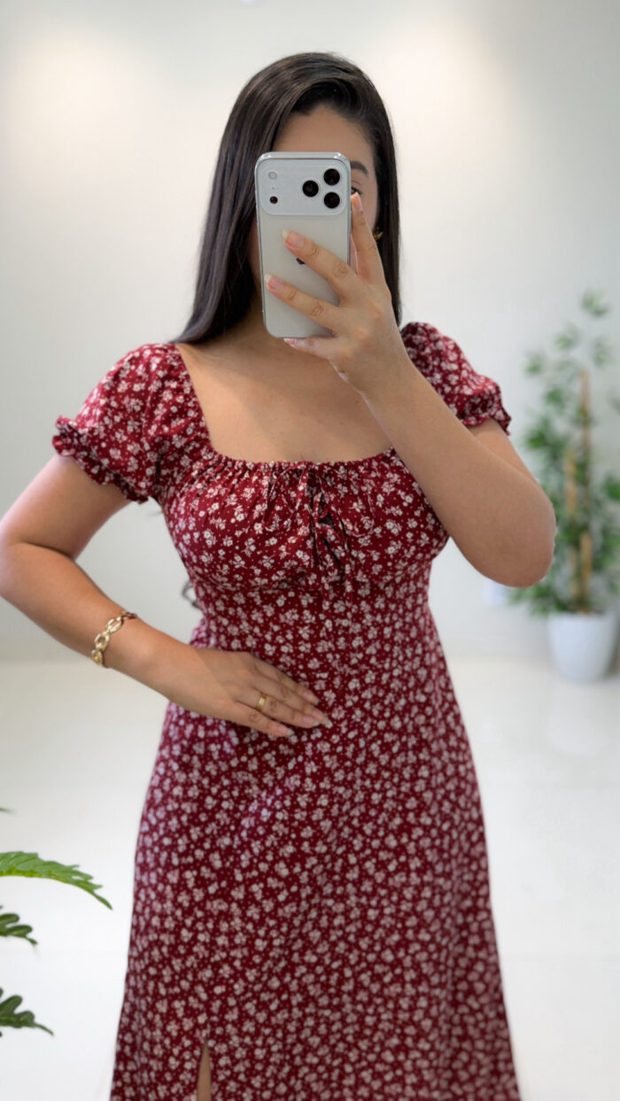 vestido fatinha (marsala) vestido fatinha (marsala)