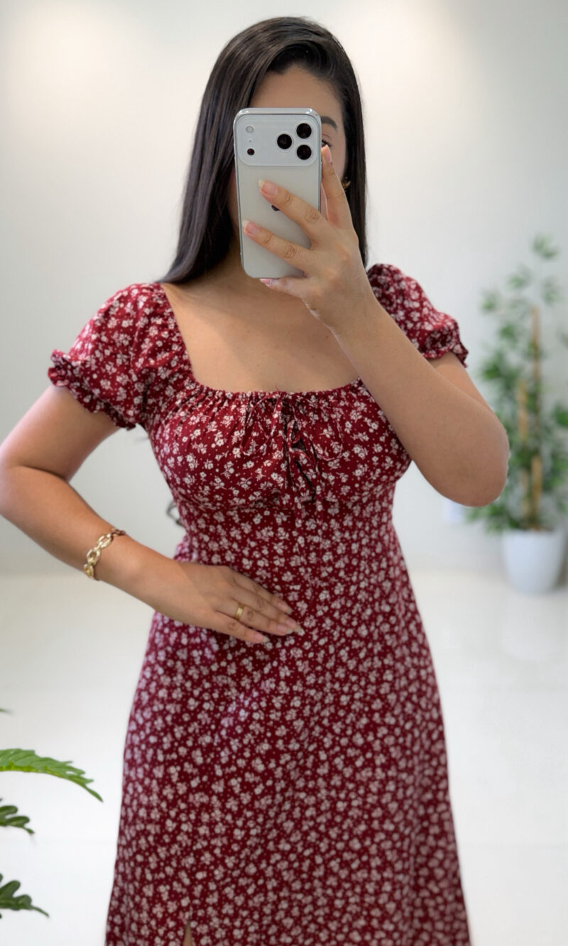 vestido fatinha (marsala) vestido fatinha (marsala)