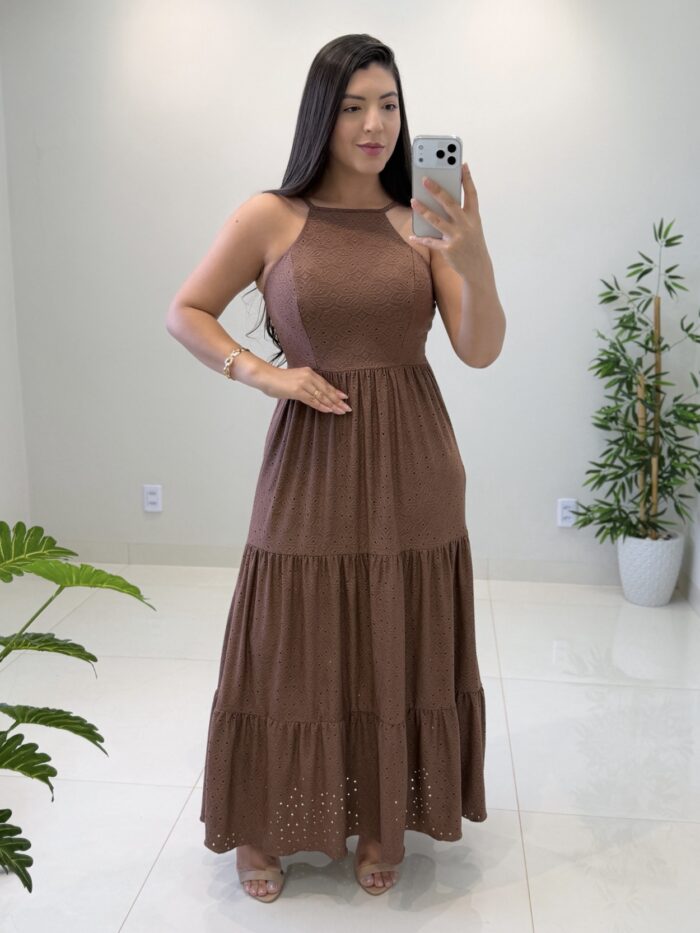 vestido lupitta (marsala)