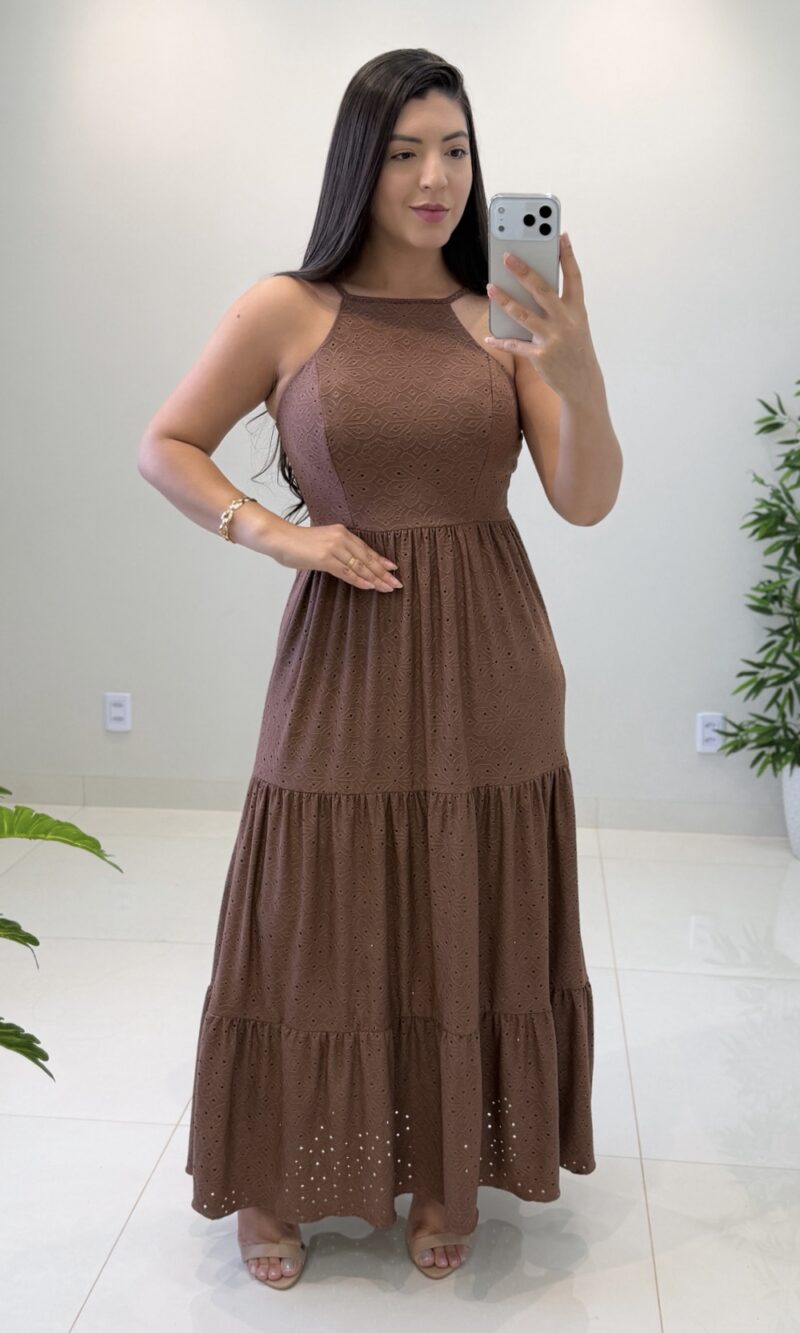 vestido lupitta (marsala)